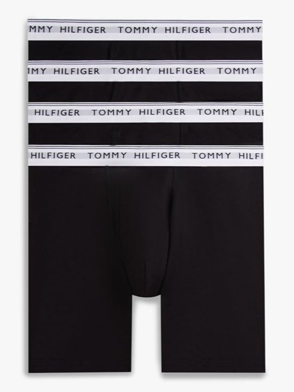 Tommy Hilfiger Boxer Brief Underwear Cotton Classics 4 Pack Men's Size LARGE